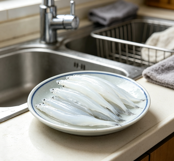 Fresh Silver Sprats: Delicate Sea Delicacy