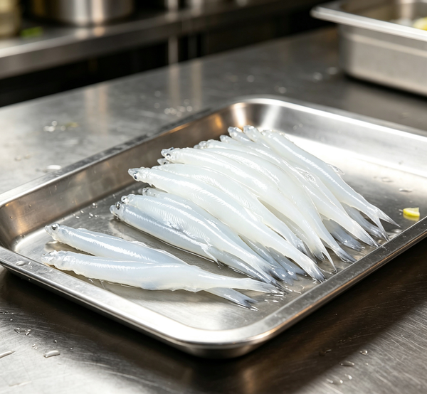 Fresh Silver Sprats: Delicate Sea Delicacy