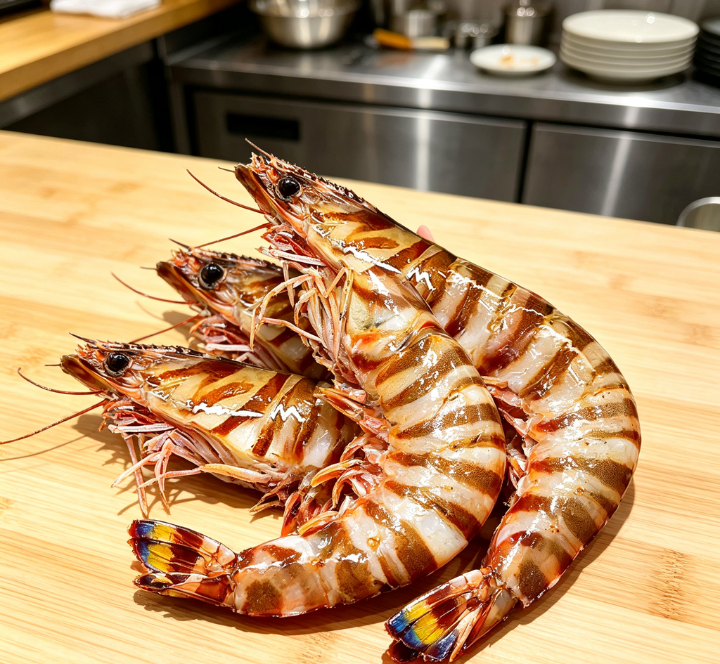 Royal Tiger Prawns: Fresh, Flavorful, and Visually Striking